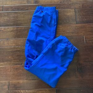 OBERMEYER Gortex ski pants,Blue,36x32,zip legs